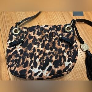 Vince Camuto Leopard Print Shoulder Bag